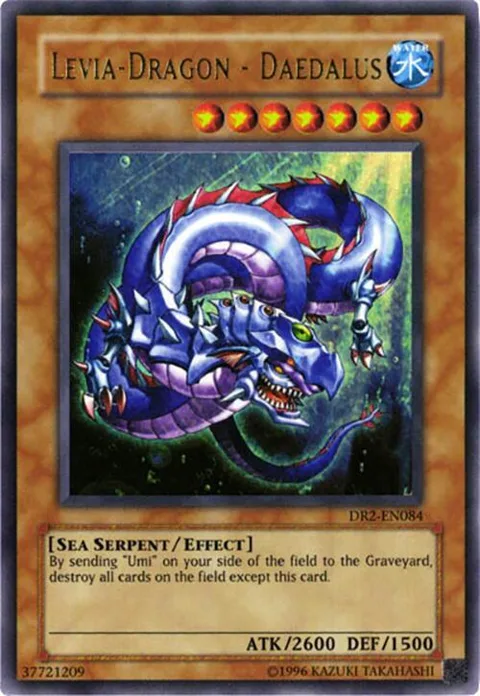 Levia-Dragon - Daedalus DR2-EN084 Yu-Gi-Oh card from Dark Revelation Volume 2