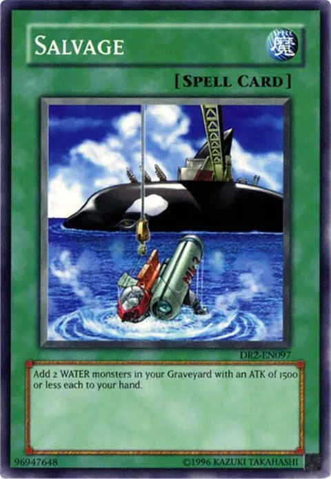 Salvage DR2-EN097 Yu-Gi-Oh card from Dark Revelation Volume 2