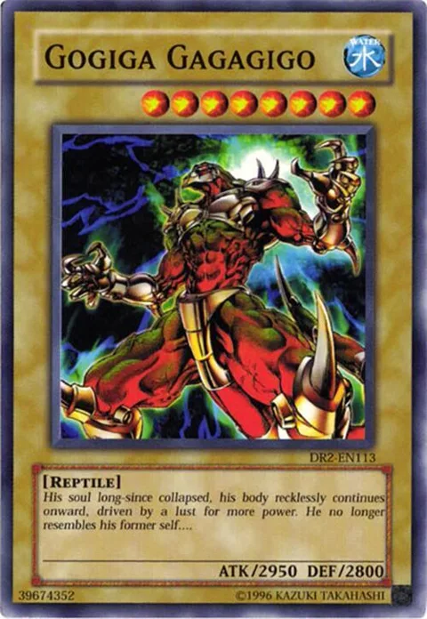 Gogiga Gagagigo DR2-EN113 Yu-Gi-Oh card from Dark Revelation Volume 2