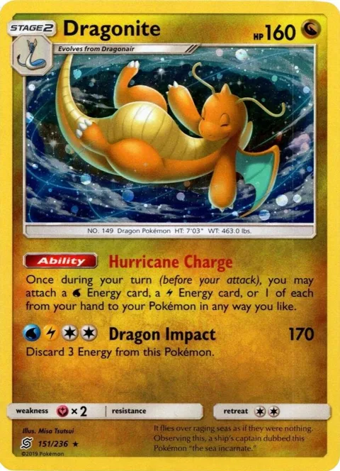 Dragonite - 151/236 Costco Exclusive #151/236 Holofoil Pokémon card from Miscellaneous Cards & Products