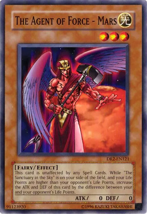 The Agent of Force - Mars DR2-EN121 Yu-Gi-Oh card from Dark Revelation Volume 2