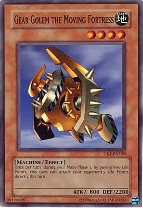 Gear Golem the Moving Fortress DR2-EN130 Yu-Gi-Oh card from Dark Revelation Volume 2