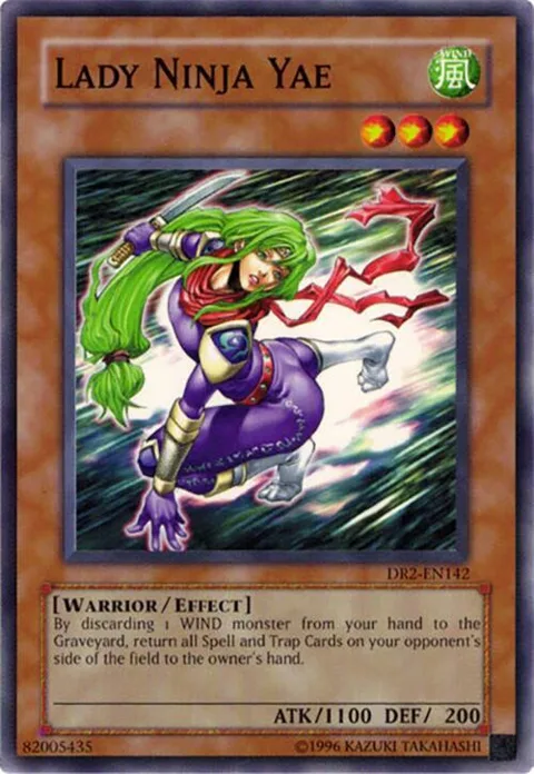 Lady Ninja Yae DR2-EN142 Yu-Gi-Oh card from Dark Revelation Volume 2