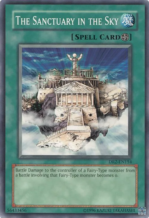 The Sanctuary in the Sky DR2-EN154 Yu-Gi-Oh card from Dark Revelation Volume 2