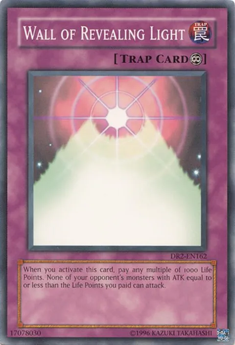 Wall of Revealing Light DR2-EN162 Yu-Gi-Oh card from Dark Revelation Volume 2