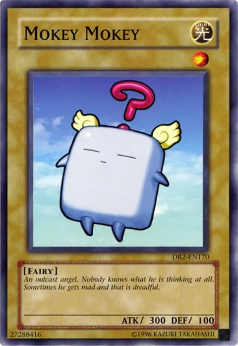 Mokey Mokey DR2-EN170 Yu-Gi-Oh card from Dark Revelation Volume 2
