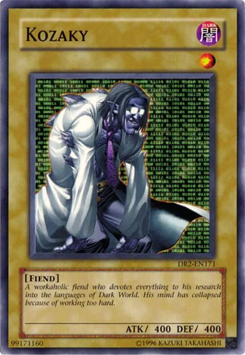Kozaky DR2-EN171 Yu-Gi-Oh card from Dark Revelation Volume 2