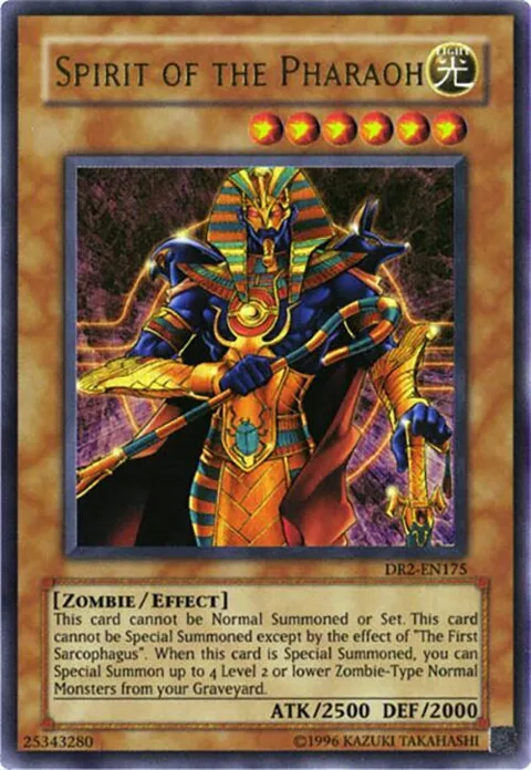Spirit of the Pharaoh DR2-EN175 Yu-Gi-Oh card from Dark Revelation Volume 2