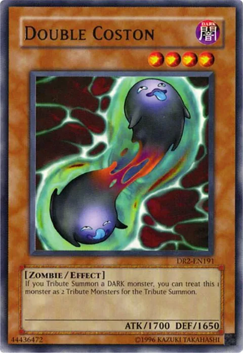 Double Coston DR2-EN191 Yu-Gi-Oh card from Dark Revelation Volume 2