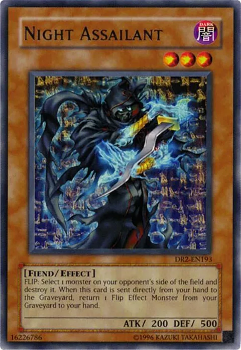 Night Assailant DR2-EN193 Yu-Gi-Oh card from Dark Revelation Volume 2