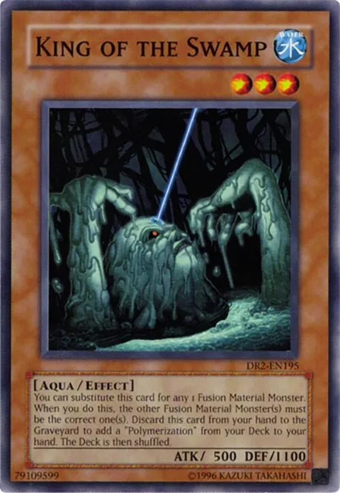 King of the Swamp DR2-EN195 Yu-Gi-Oh card from Dark Revelation Volume 2