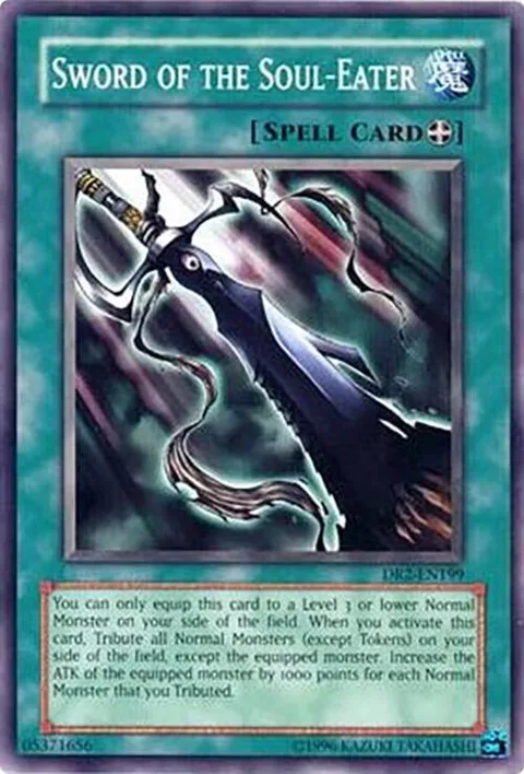Sword of the Soul-Eater DR2-EN199 Yu-Gi-Oh card from Dark Revelation Volume 2