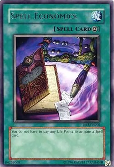 Spell Economics DR2-EN202 Yu-Gi-Oh card from Dark Revelation Volume 2
