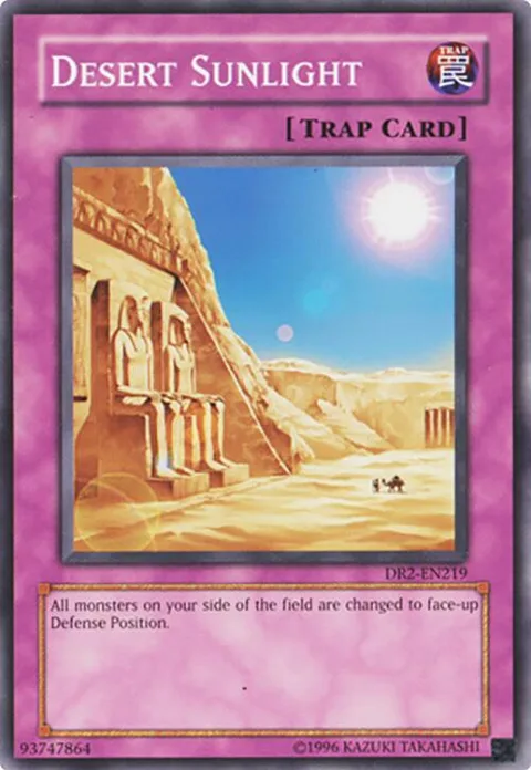 Desert Sunlight DR2-EN219 Yu-Gi-Oh card from Dark Revelation Volume 2