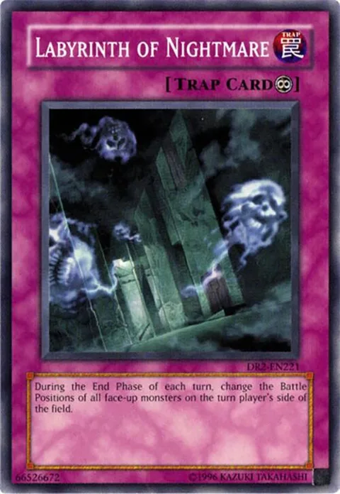 Labyrinth of Nightmare DR2-EN221 Yu-Gi-Oh card from Dark Revelation Volume 2