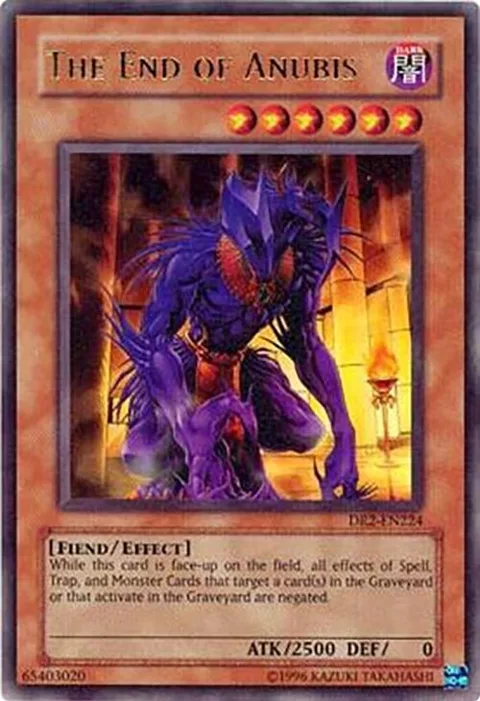 The End of Anubis DR2-EN224 Yu-Gi-Oh card from Dark Revelation Volume 2