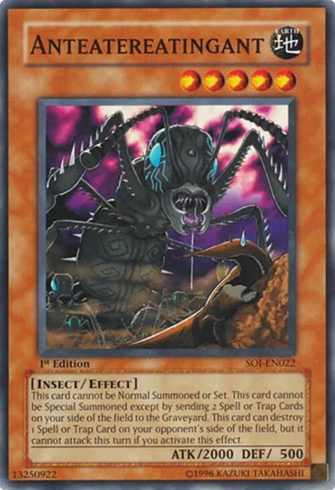 Anteatereatingant SOI-EN022 1st Edition Yu-Gi-Oh card from Shadow of Infinity