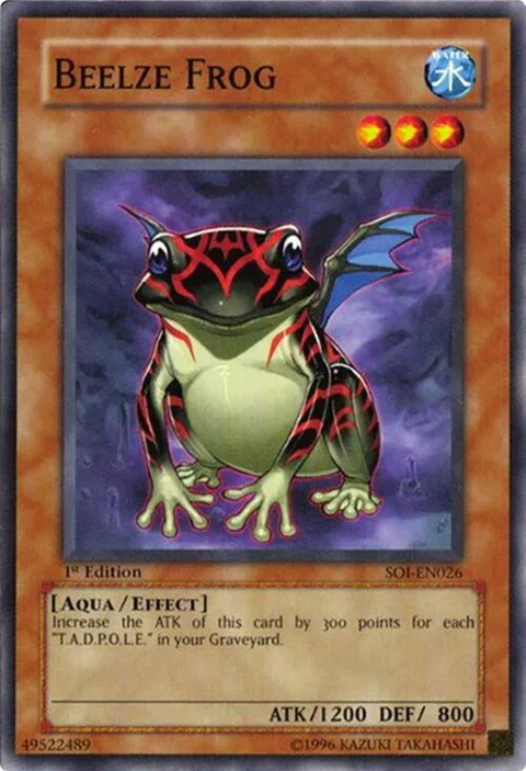 Beelze Frog SOI-EN026 Unlimited Yu-Gi-Oh card from Shadow of Infinity