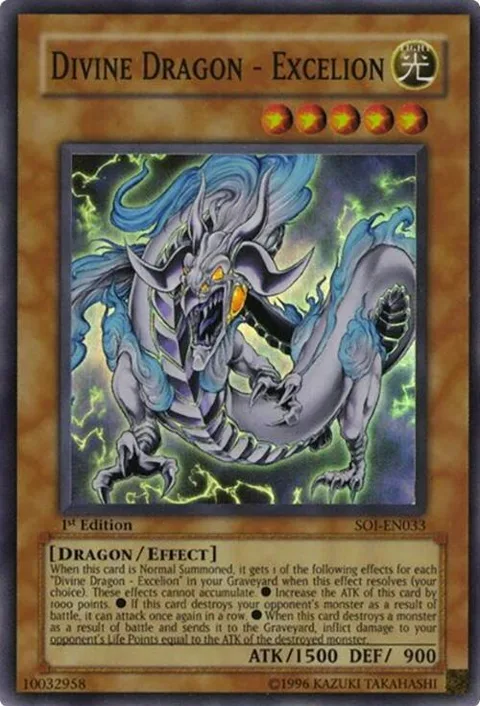 Divine Dragon - Excelion SOI-EN033 Yu-Gi-Oh card from Shadow of Infinity