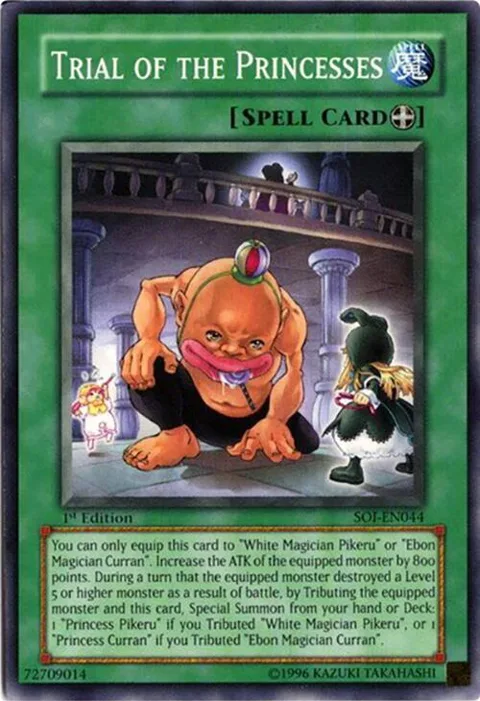 Trial of the Princesses SOI-EN044 Yu-Gi-Oh card from Shadow of Infinity