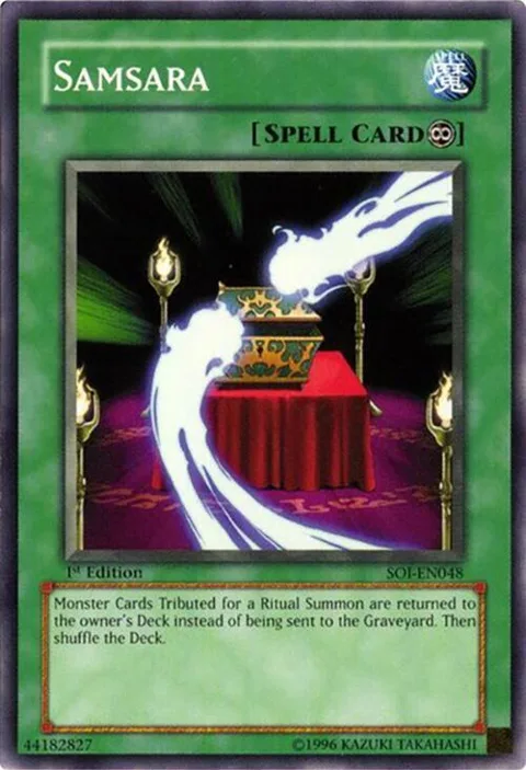 Samsara SOI-EN048 Unlimited Yu-Gi-Oh card from Shadow of Infinity