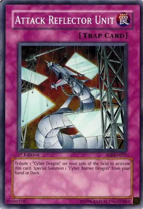 Attack Reflector Unit SOI-EN051 Unlimited Yu-Gi-Oh card from Shadow of Infinity