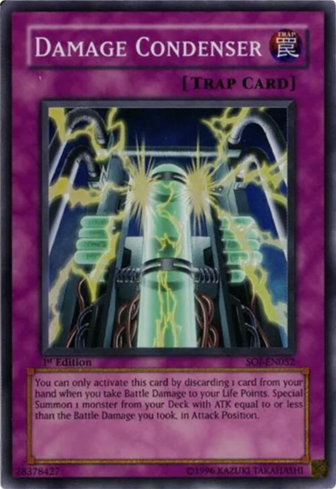 Damage Condenser SOI-EN052 Unlimited Yu-Gi-Oh card from Shadow of Infinity
