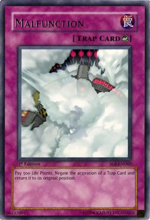 Malfunction SOI-EN060 Yu-Gi-Oh card from Shadow of Infinity