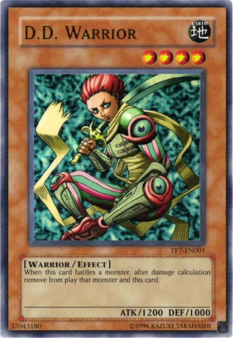 D.D. Warrior TP7-EN001 Yu-Gi-Oh card from Tournament Pack 7
