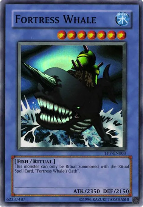 Fortress Whale TP7-EN003 Yu-Gi-Oh card from Tournament Pack 7