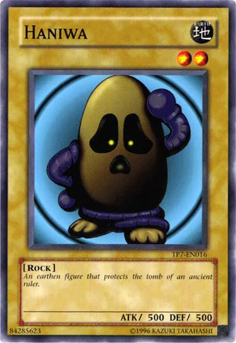 Haniwa TP7-EN016 Yu-Gi-Oh card from Tournament Pack 7