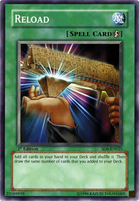 Reload SD6-EN025 Yu-Gi-Oh card from Structure Deck: Spellcaster's Judgment