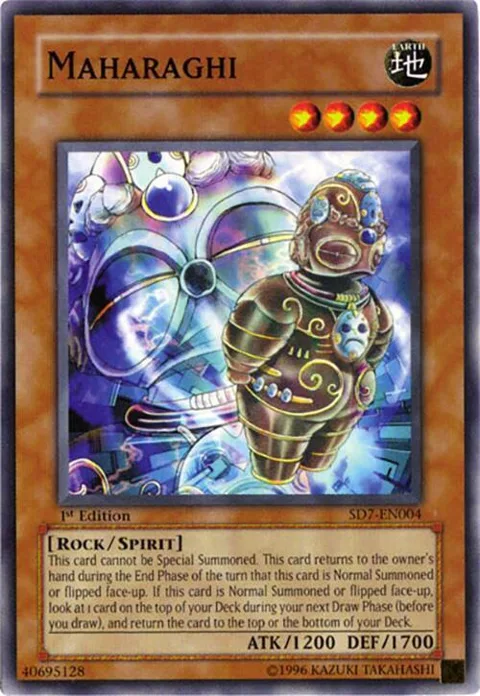 Maharaghi SD7-EN004 Unlimited Yu-Gi-Oh card from Structure Deck: Invincible Fortress