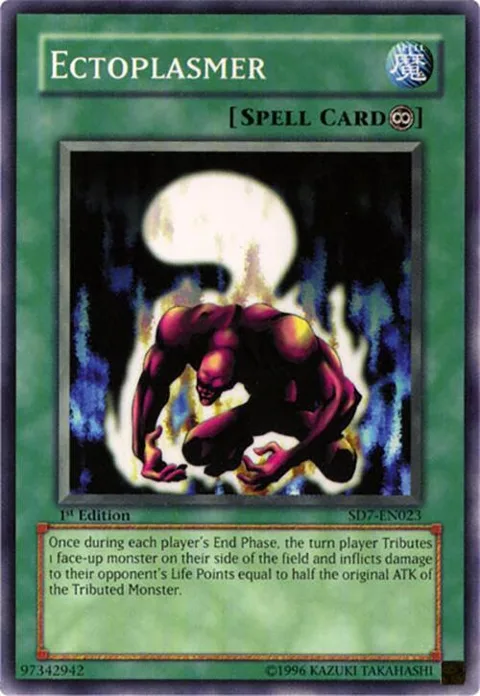 Ectoplasmer SD7-EN023 Yu-Gi-Oh card from Structure Deck: Invincible Fortress