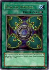 Ring of Defense DP2-EN026 Yu-Gi-Oh card from Duelist Pack 2: Chazz Princeton