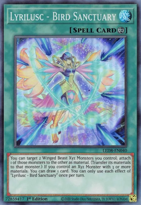 Lyrilusc - Bird Sanctuary LED8-EN040 Yu-Gi-Oh card from Legendary Duelists: Synchro Storm