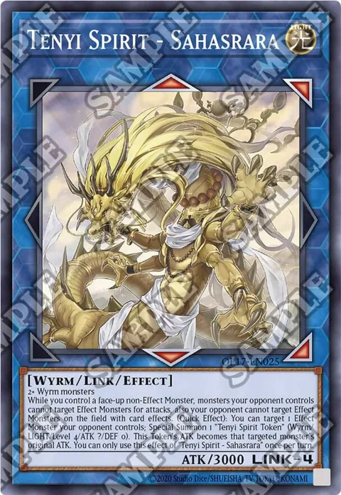 Tenyi Spirit - Sahasrara OP17-EN025 Yu-Gi-Oh card from OTS Tournament Pack 17