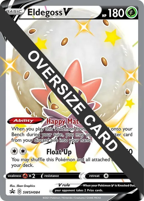 Eldegoss V #SWSH084 Pokémon card from Jumbo Cards