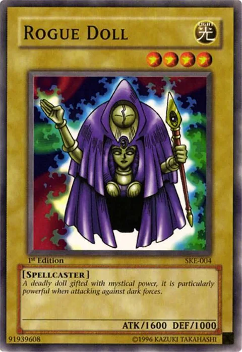Rogue Doll SKE-004 Unlimited Yu-Gi-Oh card from Starter Deck: Kaiba Evolution