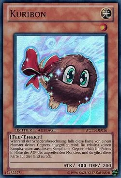 Kuribon German - "Kuribon" AC11-DE016 Yu-Gi-Oh card from Advent Calendar 2011 (Adventskalender)