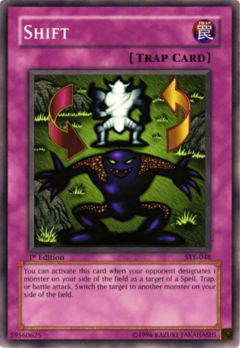 Shift SYE-048 1st Edition Yu-Gi-Oh card from Starter Deck: Yugi Evolution