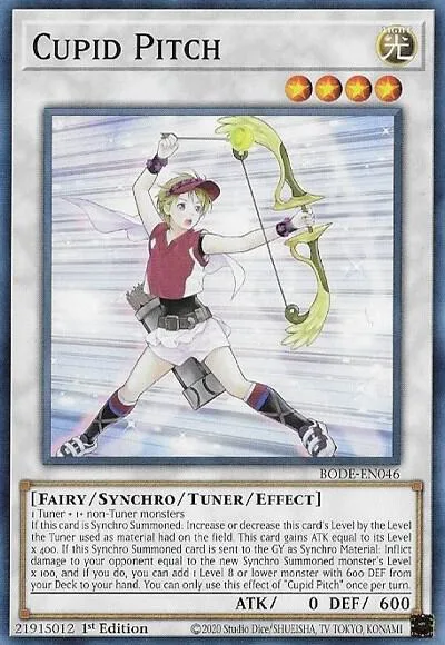 Cupid Pitch BODE-EN046 Yu-Gi-Oh card from Burst of Destiny