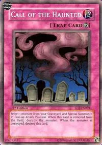 Call of the Haunted SD1-EN021 Unlimited Yu-Gi-Oh card from Structure Deck: Dragon's Roar