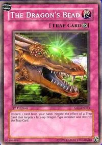 The Dragon's Bead SD1-EN023 Unlimited Yu-Gi-Oh card from Structure Deck: Dragon's Roar
