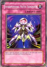 Interdimensional Matter Transporter SD1-EN026 Unlimited Yu-Gi-Oh card from Structure Deck: Dragon's Roar