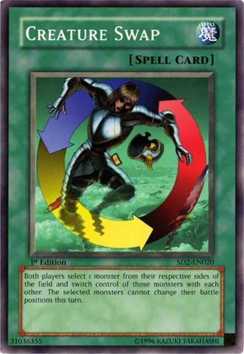 Creature Swap SD2-EN020 Unlimited Yu-Gi-Oh card from Structure Deck: Zombie Madness