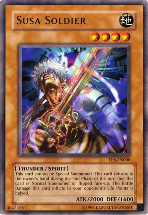 Susa Soldier TP6-EN008 Yu-Gi-Oh card from Tournament Pack 6