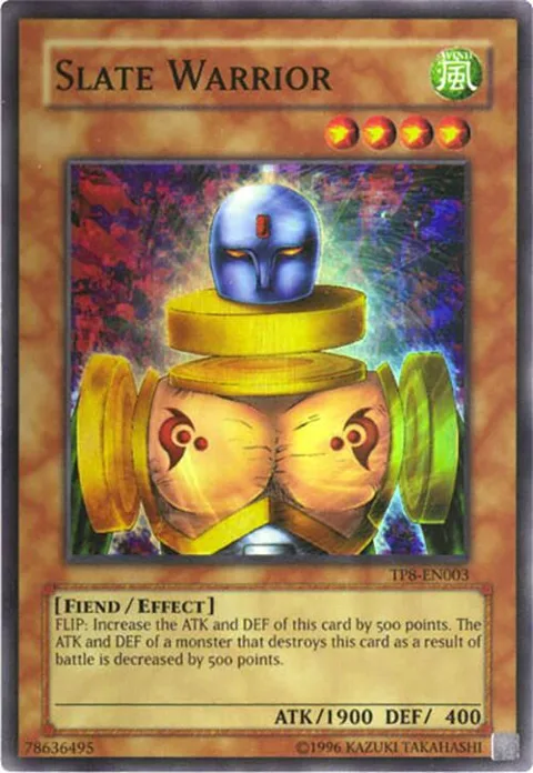 Slate Warrior TP8-EN003 Yu-Gi-Oh card from Tournament Pack 8