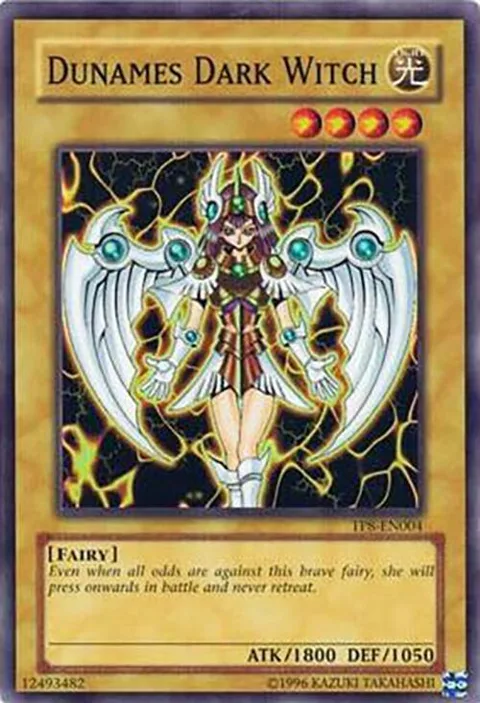 Dunames Dark Witch TP8-EN004 Yu-Gi-Oh card from Tournament Pack 8