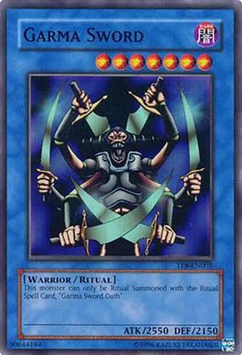 Garma Sword TP8-EN005 Yu-Gi-Oh card from Tournament Pack 8